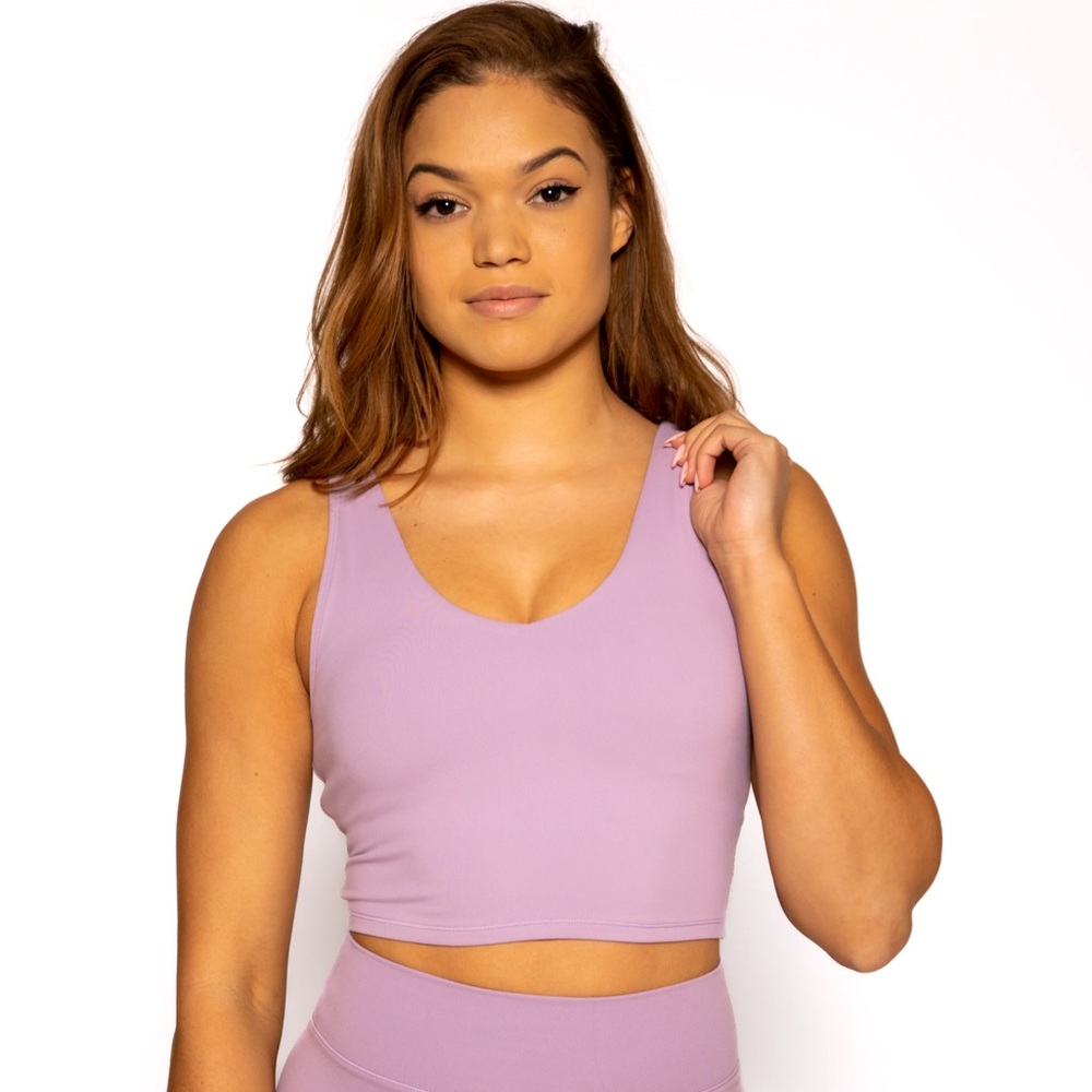 P'tula Faith V Crop - Lilac